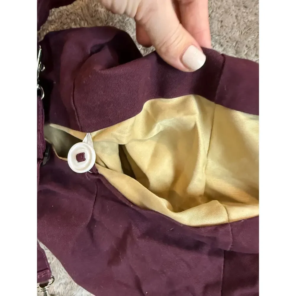SlowTon Dog Cat Sling Padded Adjustable Papoose Small Pet Carrier Hands Free